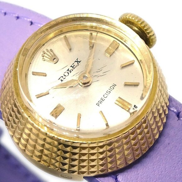 Rolex Chameleon Precision Manual-winding Watch 18KYG 133795 - Picture 3 of 7